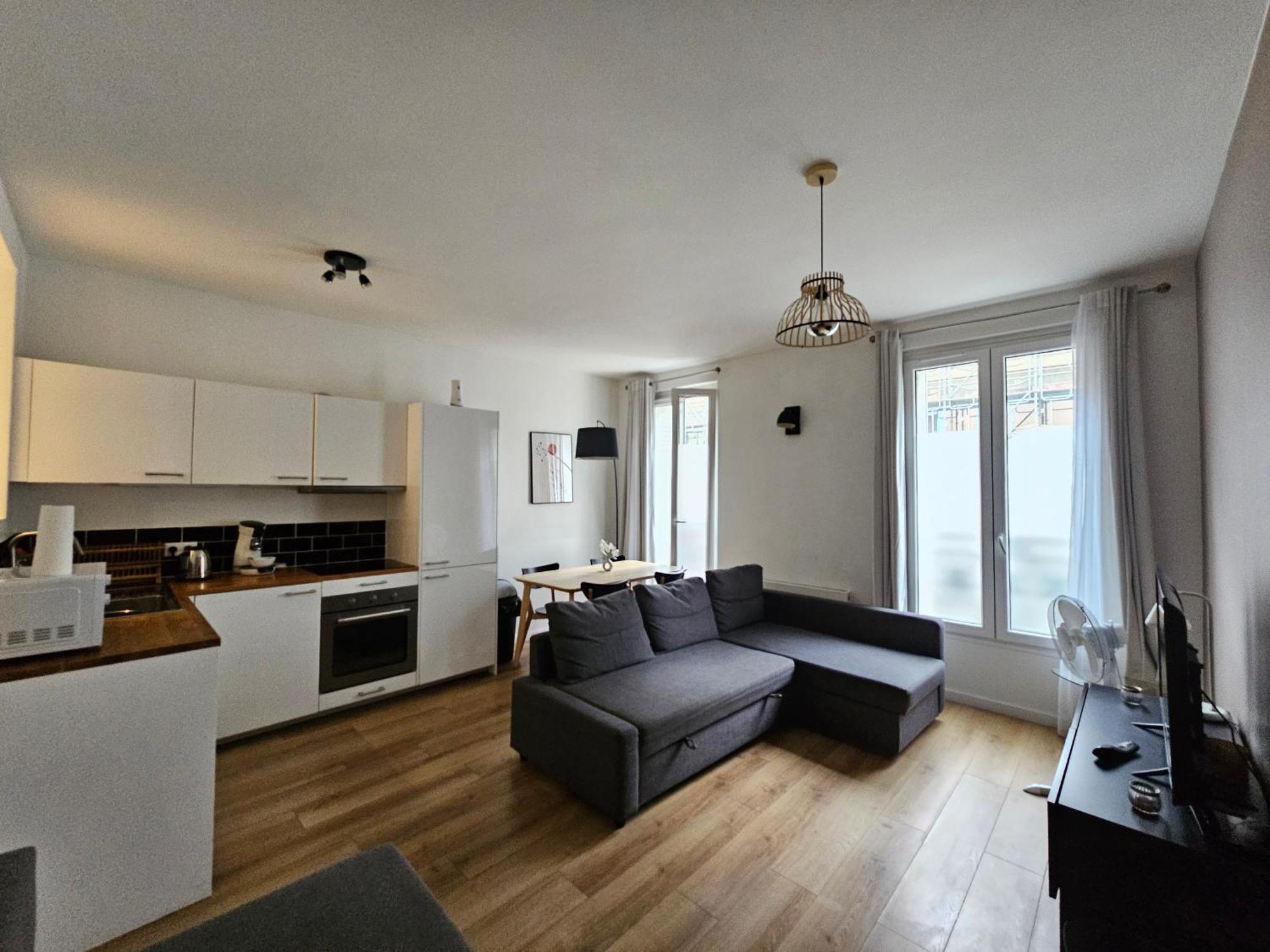 *Appartement Moderne/2 Minutes Du Metro* Сент-Уан Екстер'єр фото